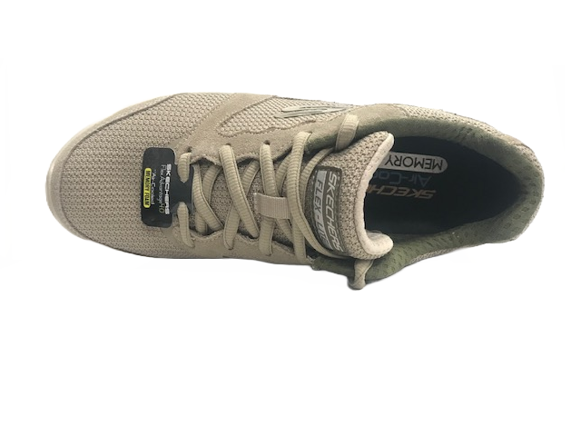 Skechers scarpa da ginnastica da uomo Flex Advantage Woodland 4.0 232237/TPE tortora