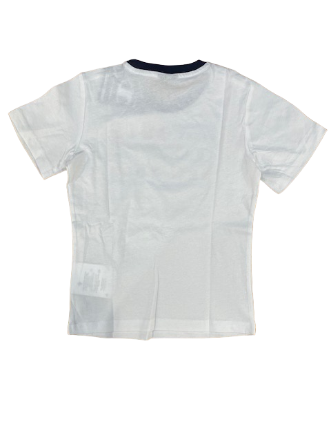 Champion completino da ragazzo Legacy Graphic T-shirt + Bermuda 306315 WW001 WHT white