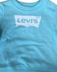 Levi's Kids Felpa leggera da bambino in French Terry Batwing 6E9078-E2D pastel turquoise