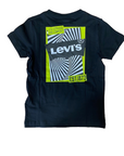 Levi's T-shirt manica corrta da ragazzo Multi Hit Illusion Logo Tee 9EH897-023 black