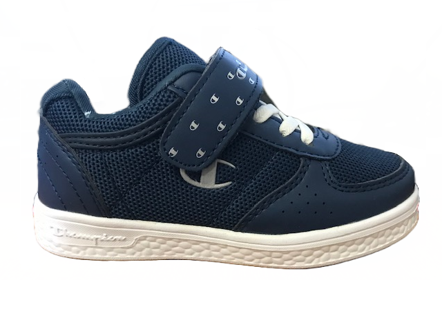 Champion Low Cut Shoe Bts ultralite M scarpa sneakers da bambino in tela con strappi S31505-S19-BS 501 navy