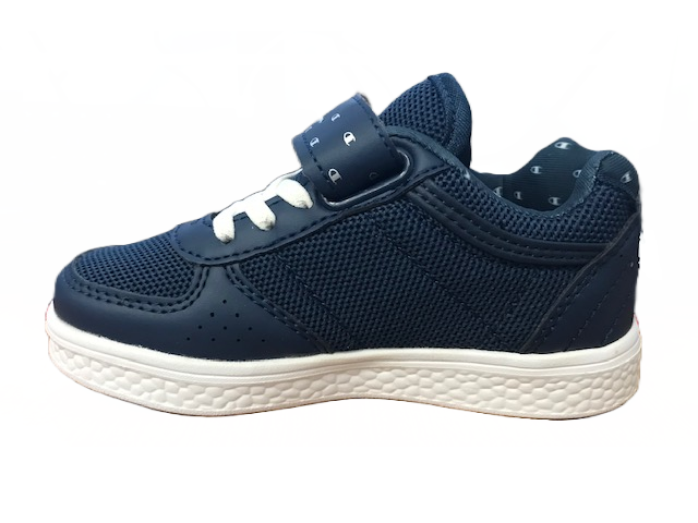 Champion Low Cut Shoe Bts ultralite M scarpa sneakers da bambino in tela con strappi S31505-S19-BS 501 navy