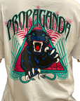 Propaganda T-shirt manica corta Triangle Panther PRTS716-02 bianco