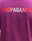 Propaganda maglietta manica corta da uomo con logo Gradient 23SSPRTS679 viola