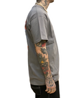 Propaganda maglietta manica corta da uomo Triangle Gorilla PRTS713-40 grigio