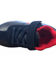 Champion Low Cut Shoe Cody PU B TD scarpa sneakers da bambino in pelle con strappo S31349-F18-BS501 navy