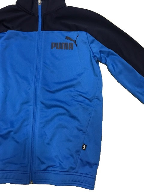 Puma tuta in acetato da bambino e ragazzo Poly Tricot Suit 852125 37 blu azzurro