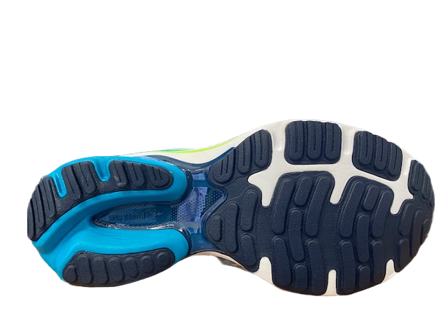Mizuno scarpa da corsa da uomo Wave Ultima 13 J1GC221805 blu-argento-verde