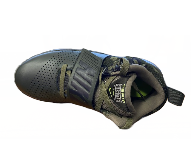 Nike scarpa da basket da junior Team Hustle 8 881941 301 olive