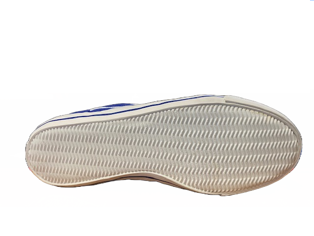 Asics sneakers da ragazzo in canvas Aaron C1P2N 4201 blue-white