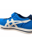 Onitsuka Tiger scarpa sneakers da ragazzo con laccine elastico e velcro Aaron C5A1N 4201 azzurro bianco