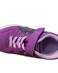Onitsuka Tiger scarpa sneakers da ragazza in tela Aaron C5A1N 3416 viola grigio scuro