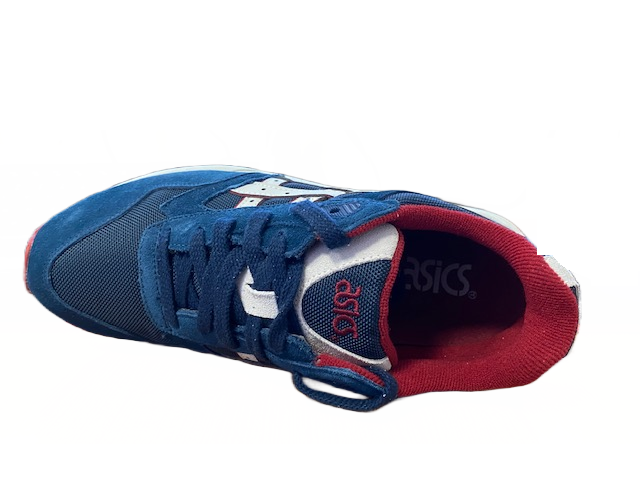 Asics scarpa sneakers da uomo Gel Saga H4A4N 5010 blu-grigio chiaro