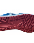 Asics scarpa sneakers da uomo Gel Saga H4A4N 5010 blu-grigio chiaro