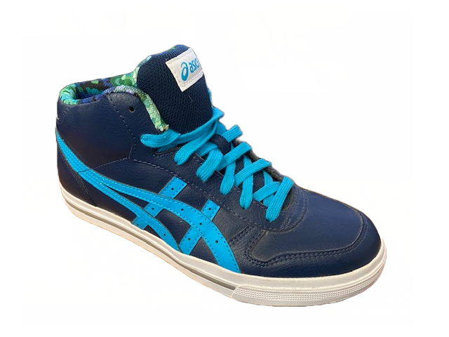Asics sneakers alta da ragazzo Aaron C5B5Y 5038 navy-blu