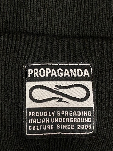 Propaganda Cappello a cuffia Label 21FWPRAC658-01 nero