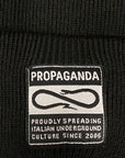 Propaganda Cappello a cuffia Label 21FWPRAC658-01 nero