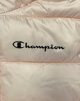 Champion piumino con cappuccio da bambina 305826 PS157 PKN rosa