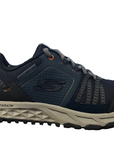 Skechers scarpa da uomo da Trail Escape Plan 51591/NVOR blu-arancio
