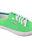 Superga 2750-cotufluo sneakers in tela S007XH0 C73 green fluo