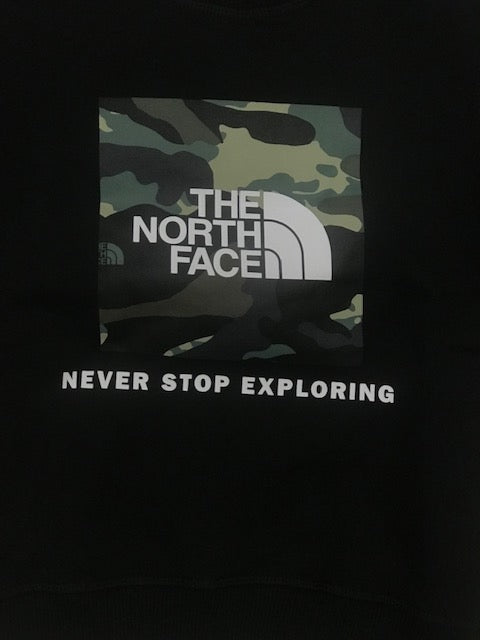 The North Face Felpa girocollo per ragazzi Teens Box Crew NF0A7X59JK31 black