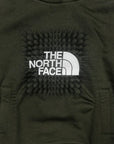 The North Face Felpa con cappuccio da ragazzi Teens Box NF0A7X5621L1 verde tortora