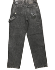 The Blue Skin Pantalone Jeans Baggy Slim Workwear Command-B BLAK OMS denim black