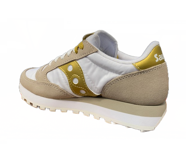 Saucony Originals scarpa sneakers da donna Jazz Original S1044-611 bianco-oro