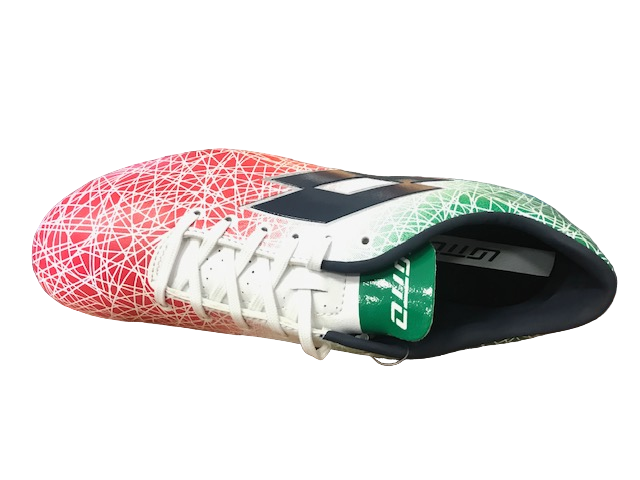 Lotto scarpa da calcio tricolore LZG VIII 700 FGT S7149 white-blu avi