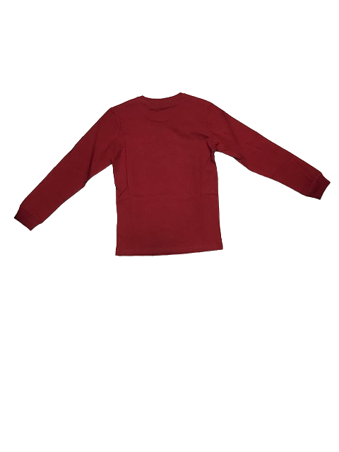 Champion T-shirt manica lunga da ragazzo LONG SLEEVE 305366 rs506 dox rosso