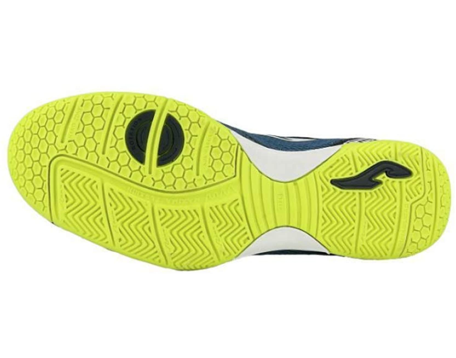Scarpe da calcetto indoor Joma Dribling 805 DRIW.805.IN colore blu per uomo con suola non-marking