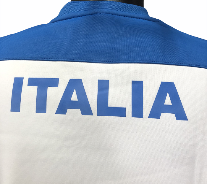 Joma felpa girocollo Sweatshirt Federazione Tennis Italy FIT101840207 bianco