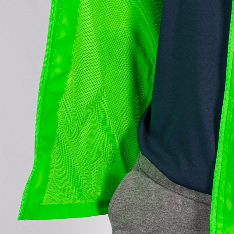 Joma giacca antipioggia Rain Jacket Iris 100087.020 verde fluorescente sportiamo 2