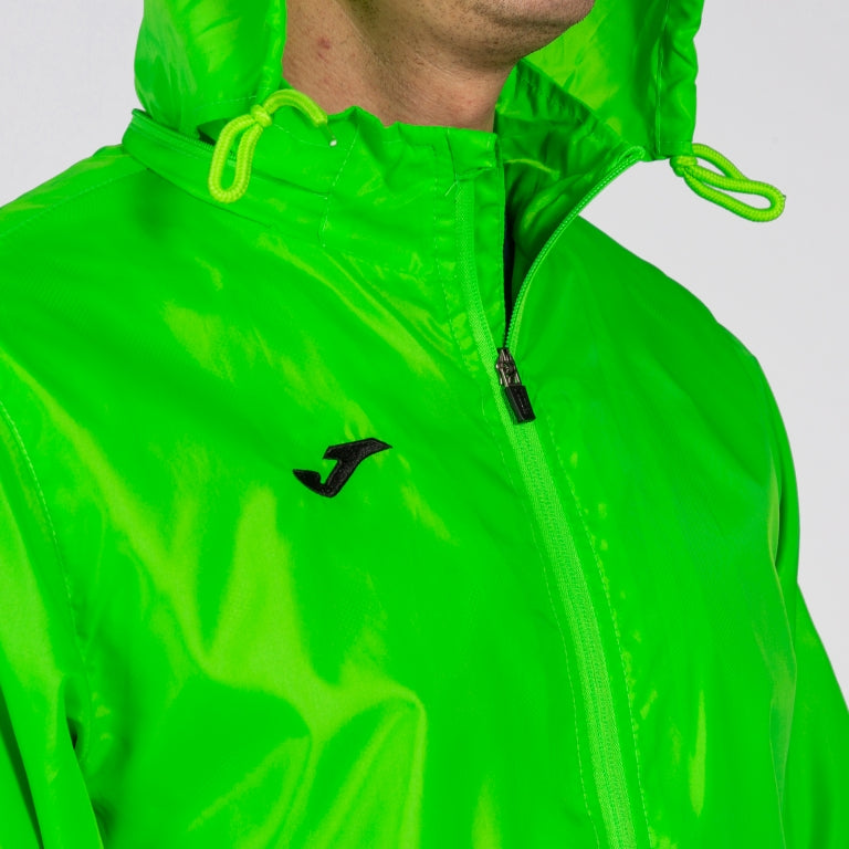 Joma giacca antipioggia Rain Jacket Iris 100087.020 verde fluorescente sportiamo