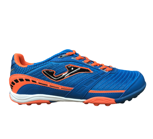Joma scarpa da calcetto da uomo Lozano 405 TF LOZS.405.PT azzurro-arancio