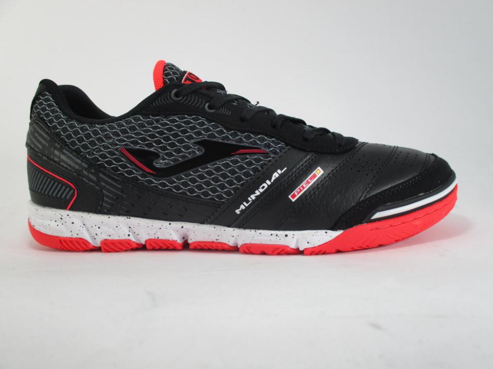 Joma scarpa da calcetto da uomo Mundial 2001 indoor MUNS.2001.IN nero-rosso