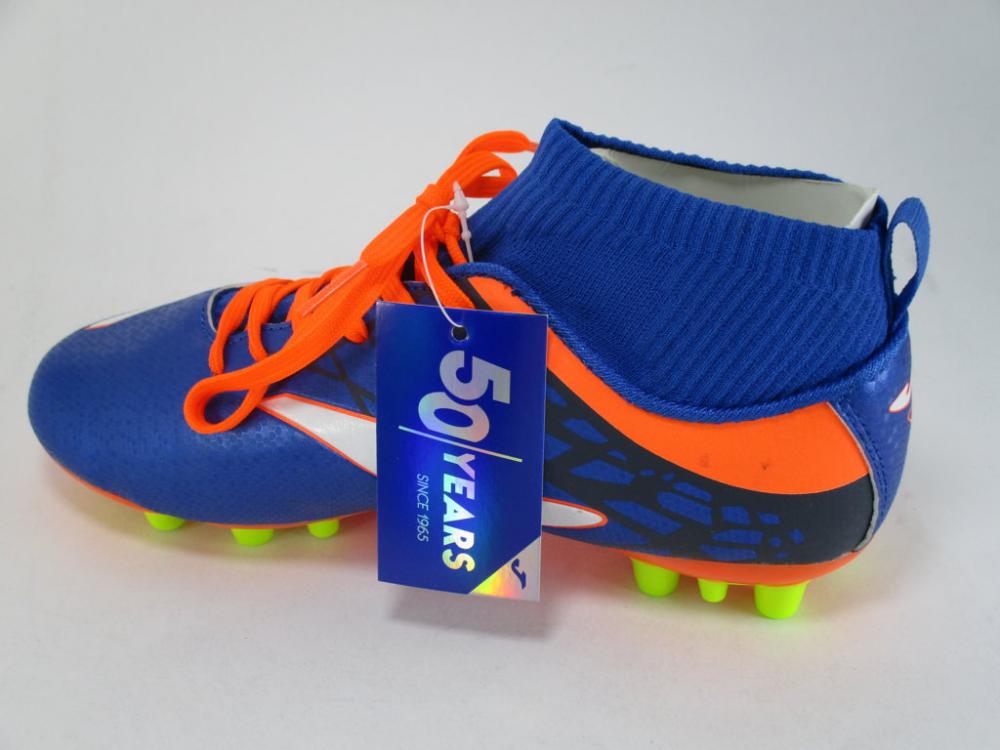 Joma scarpa da calcio da ragazzo Champion 804 CCHJW.804.AG azzurro retro