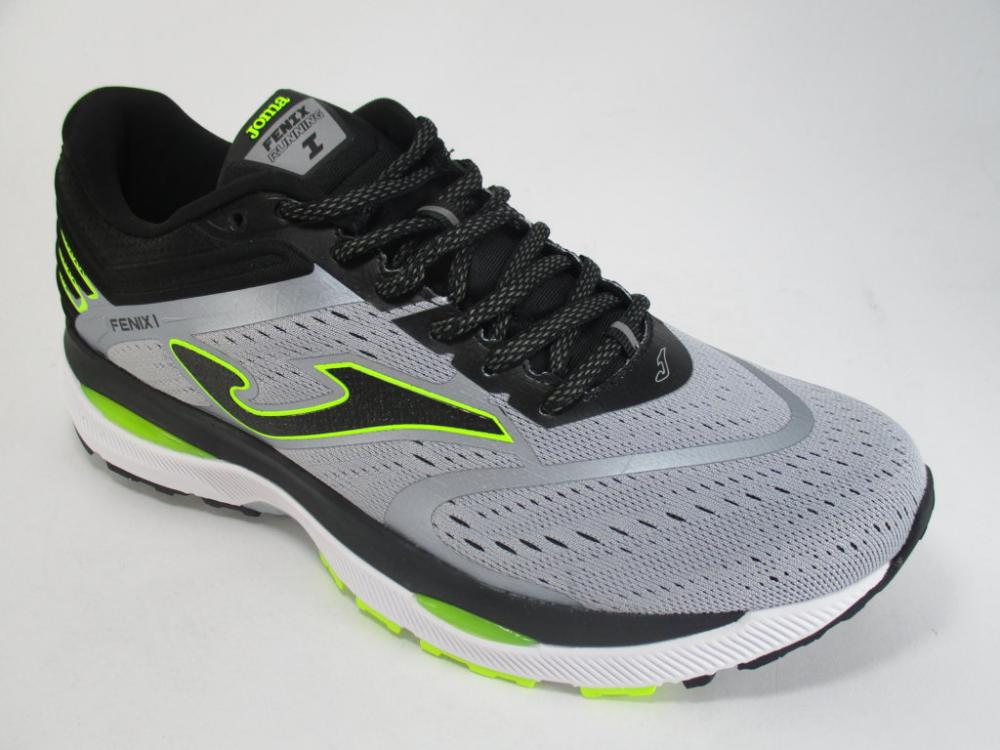 Joma scarpa da corsa da uomo Fenix Mem 2012 grigio nero