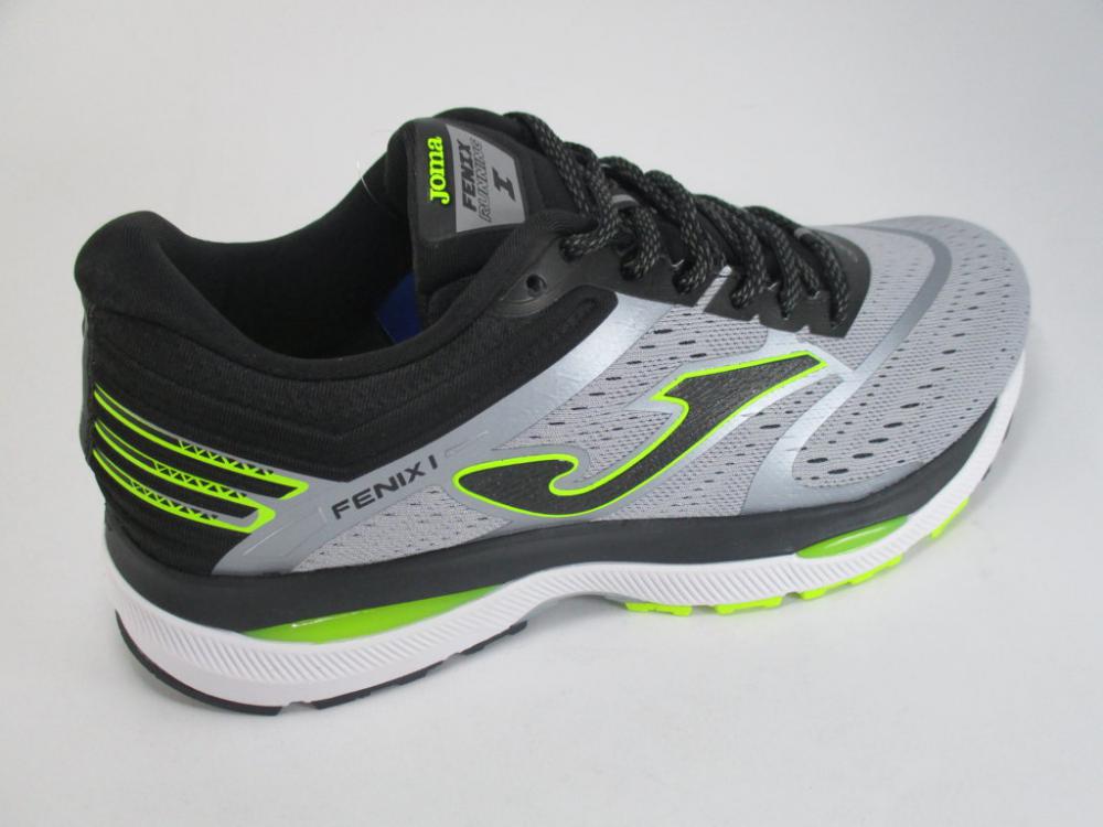 Joma scarpa da corsa da uomo Fenix Mem 2012 grigio nero