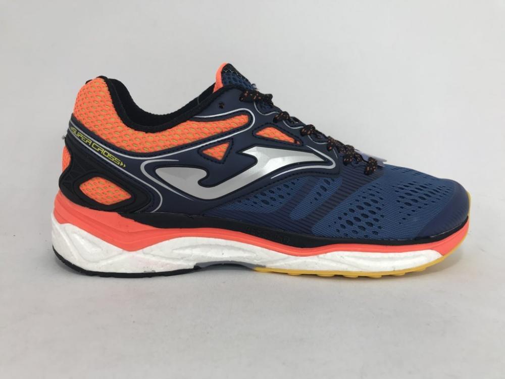 Joma scarpa da corsa da uomo Super Cross 803 blu