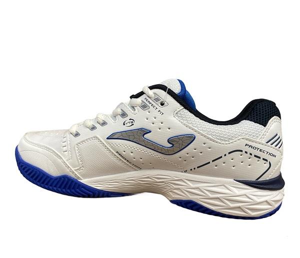 Joma scarpa da tennis Master 1000 Men 2132 TM100S2132P bianco blu supporto