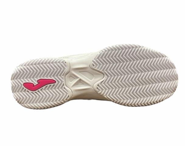 Joma scarpa da tennis o Padel da donna Master 1000 2102 bianco suola