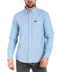 Lee Camicia da uomo manica lunga Button Down L880KUA29 prep blue