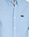 Lee Camicia da uomo manica lunga Button Down L880KUA29 prep blue