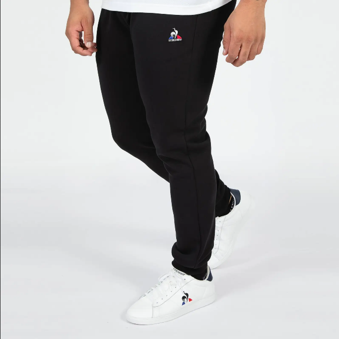 Le Coq Sportif Pantalone sportivo da uomo Essentials Regular N° 3 2120215 nero