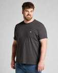 Lee T-shirt manica corta SS Pacth Logo Tee L60UFQON washed black