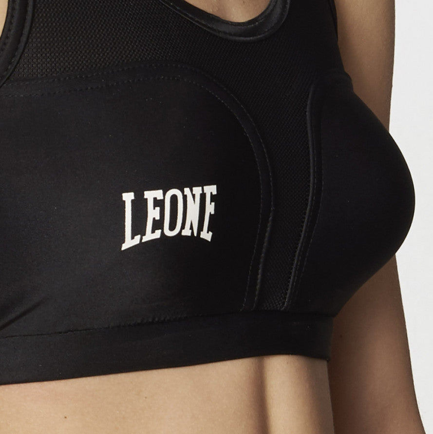 Leone Paraseno PR325 Nero – Paraseno donna boxe, protezione allenamento, coppa anatomica logo