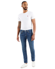 Levi's pantalone jeans da uomo 512 Slim Taper 288330850 blu medio
