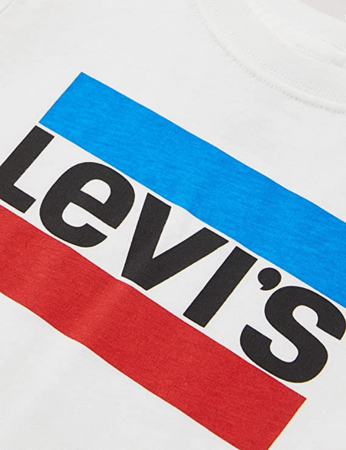 Levi's Kids maglietta da ragazzo LVB Sportwear Logo Tee 9E8568 001 bianco 2