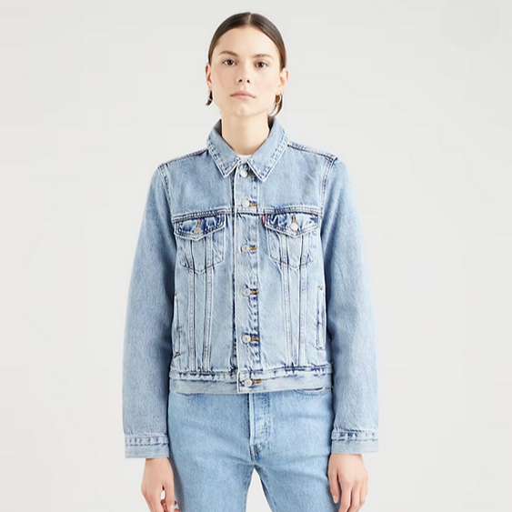 Levi's giacca in jeans da donna Jacket Trucker 299450100 denim all mine medium indigo